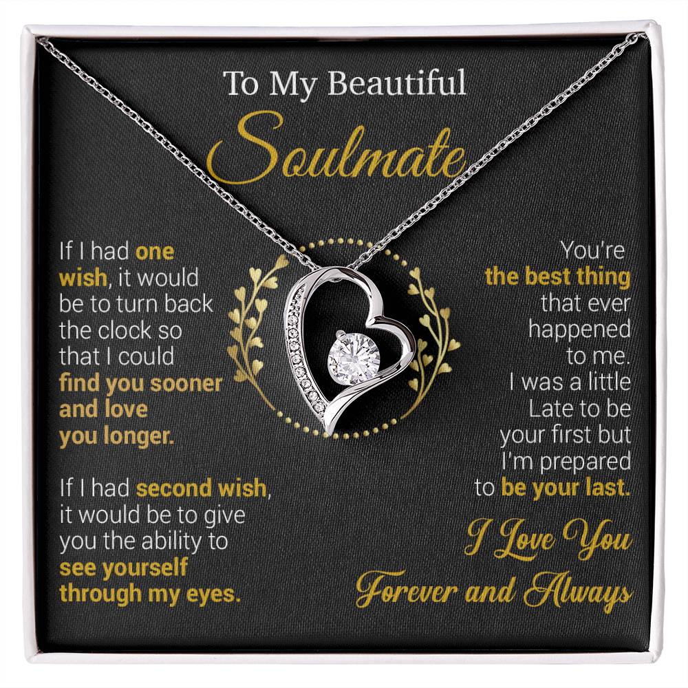 To My Soulmate Necklace, Gift For Soulmate, Anniversary Gift, Christmas Gift 22_11