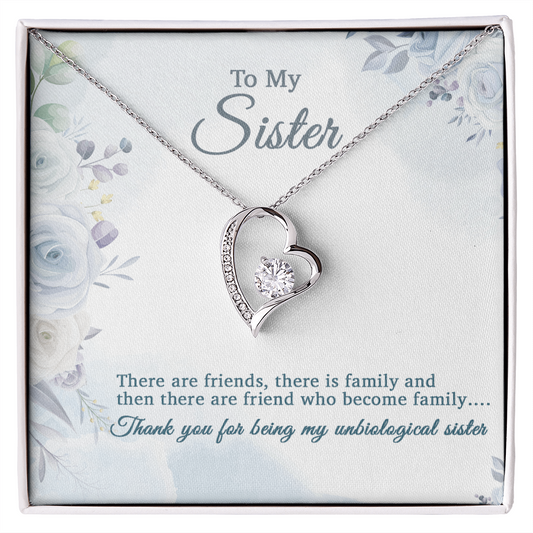 To My Sister Necklace, Brother to Sister, Birthday gift For Sister from Brother 12_6