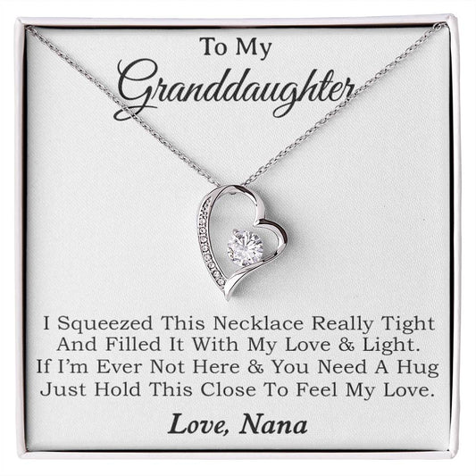 To My Granddaughter Necklace, Granddaughter Gift, Gifts for Granddaughters, Granddaughter Necklace 30_10