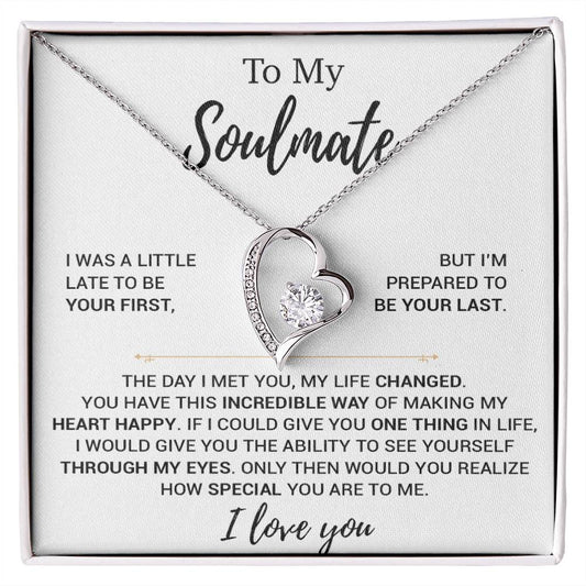 To My Soulmate Necklace, Soulmate Gift, Christmas Gift 11_9