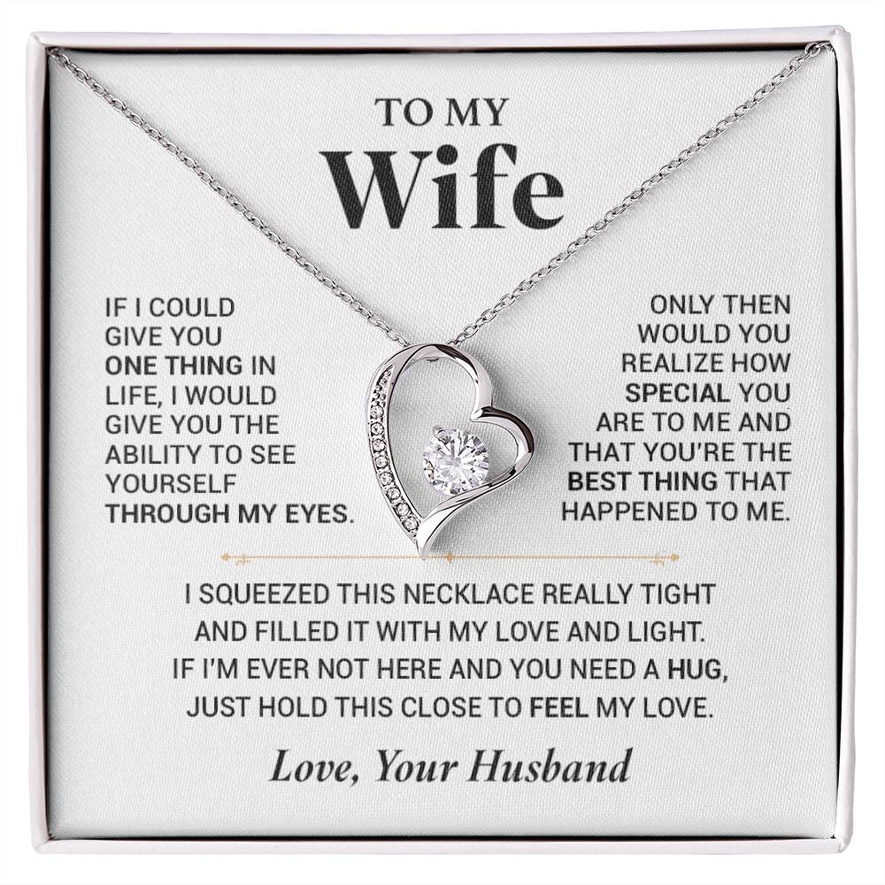 To My Wife Necklace, Anniversary Gift For Wife, Wife Birthday, Gift For Wife 18_7