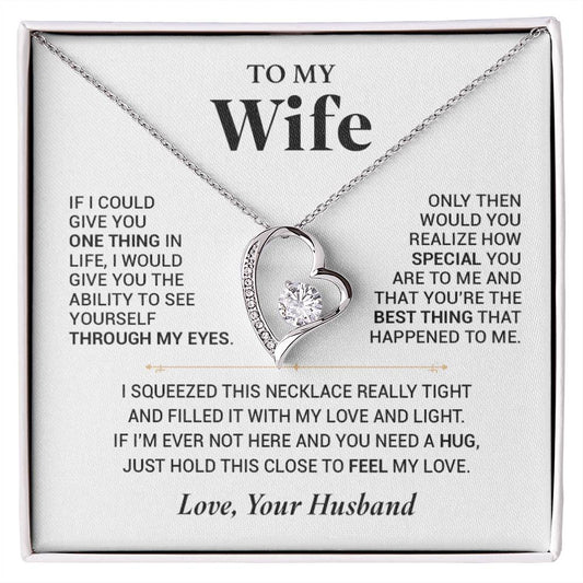 To My Wife Necklace, Anniversary Gift For Wife, Wife Birthday, Gift For Wife 18_7