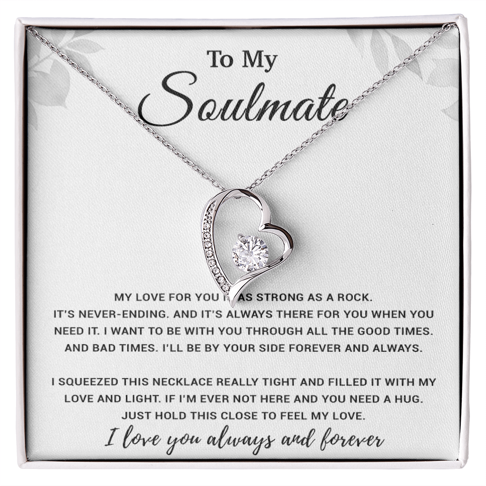 To My Soulmate Necklace Gift For Wife Girlfriend Birthday Anniversary Christmas 6_1