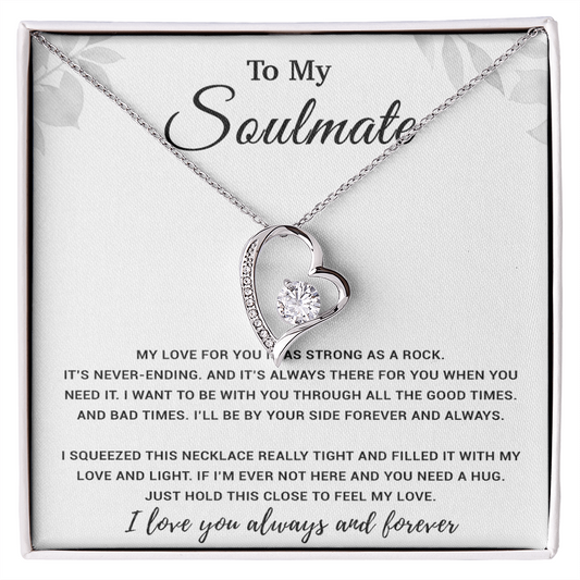To My Soulmate Necklace Gift For Wife Girlfriend Birthday Anniversary Christmas 6_1
