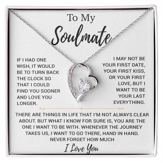 To My Soulmate Necklace, Birthday Gifts For Her, Christmas Gift For Soulmate 13_11