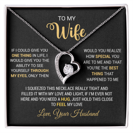 To My Wife Necklace, Gift For Wife, Anniversary Gift For Wife, Christmas Gift 25_9