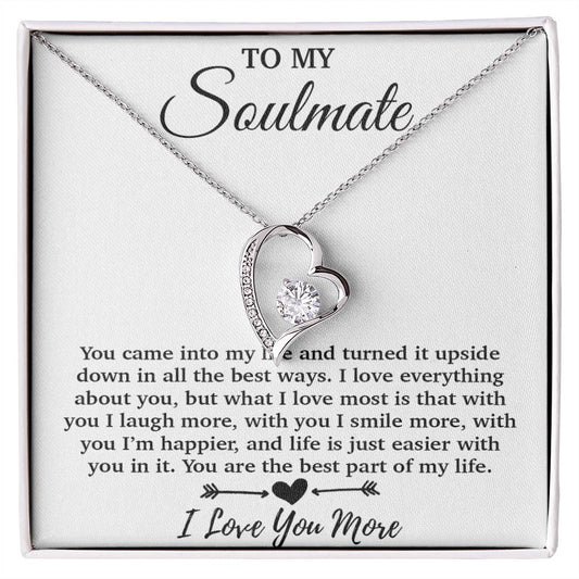 To My Soulmate Necklace, Soulmate Gift, Soulmate Jewelry Anniversary 26_3