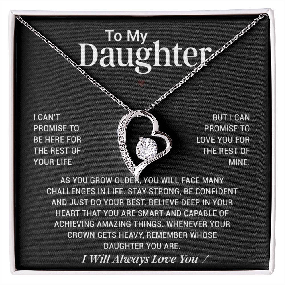 To My Daughter Necklace, Gift For Daughter From Dad, Daughter Father Necklace 4_12