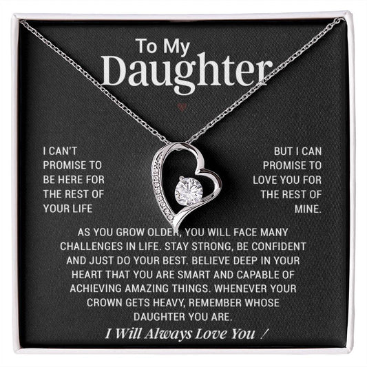 To My Daughter Necklace, Gift For Daughter From Dad, Daughter Father Necklace 4_12