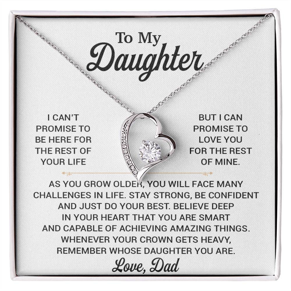 To My Daughter Necklace, Gift for Daughter from Dad, Daughter Father Necklace 9_11