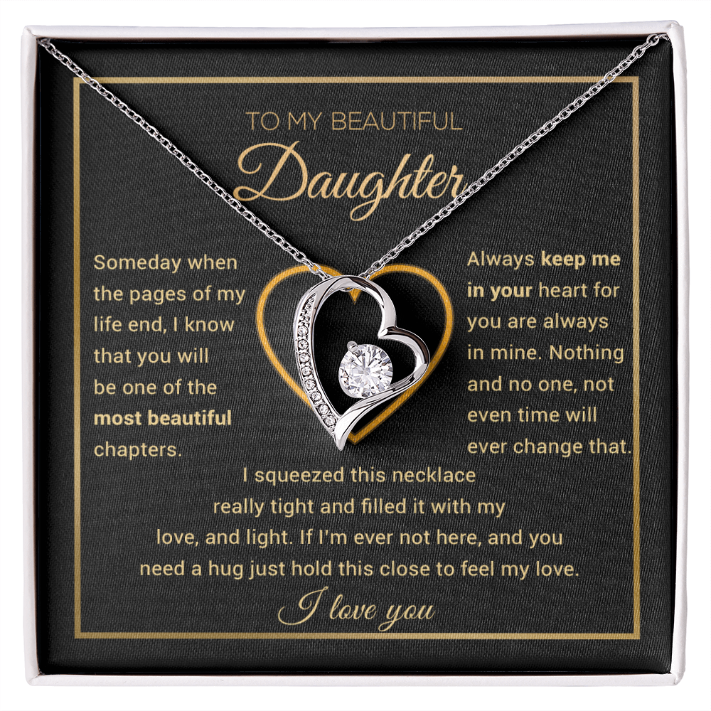 To My Daughter Necklace, Daughter Gift from Dad, Mom, Daughter Birthday Gift, Christmas Gift 13_11