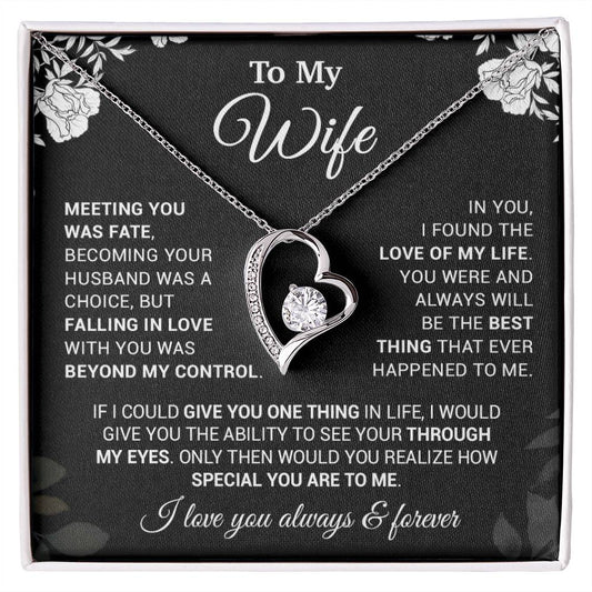 To My Wife Necklace, Gift For Wife, Anniversary Gift For Wife, Christmas Gift 22_11