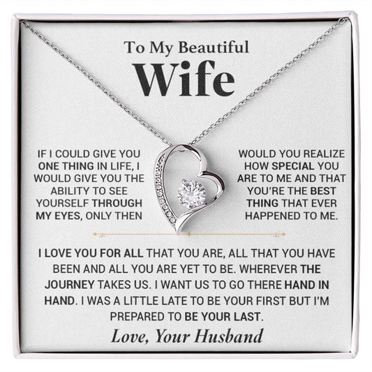 To My Wife Necklace, Christmas Gift For Wife, Christmas Gifts For Her, Wife Gift 19_7