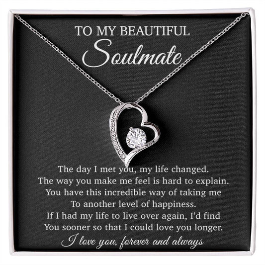 To My Soulmate Necklace Gift For Wife Girlfriend Birthday Anniversary Christmas 16_8