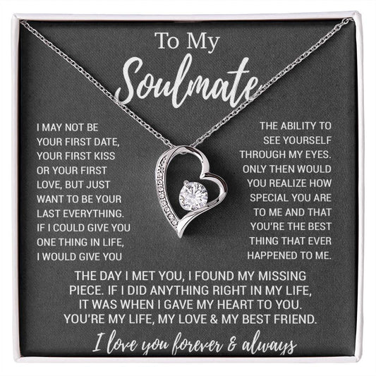 To My Soulmate Necklace, Birthday Gifts For Her, Christmas Gift For Soulmate 12_9