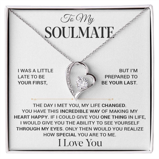 To My Soulmate Necklace, Soulmate Gift, Christmas Gift 22_11