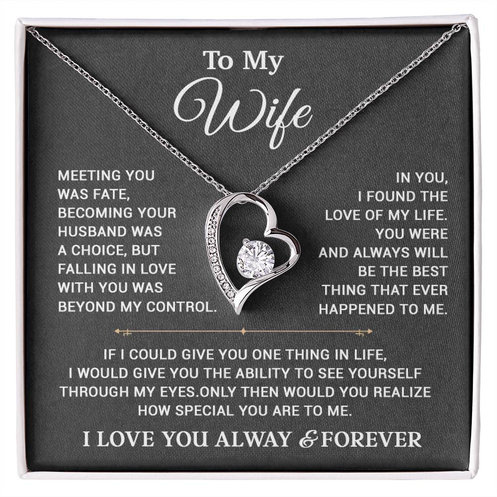 To My Wife Necklace, Gift For Wife, Anniversary Gift,Christmas Gift 7_10
