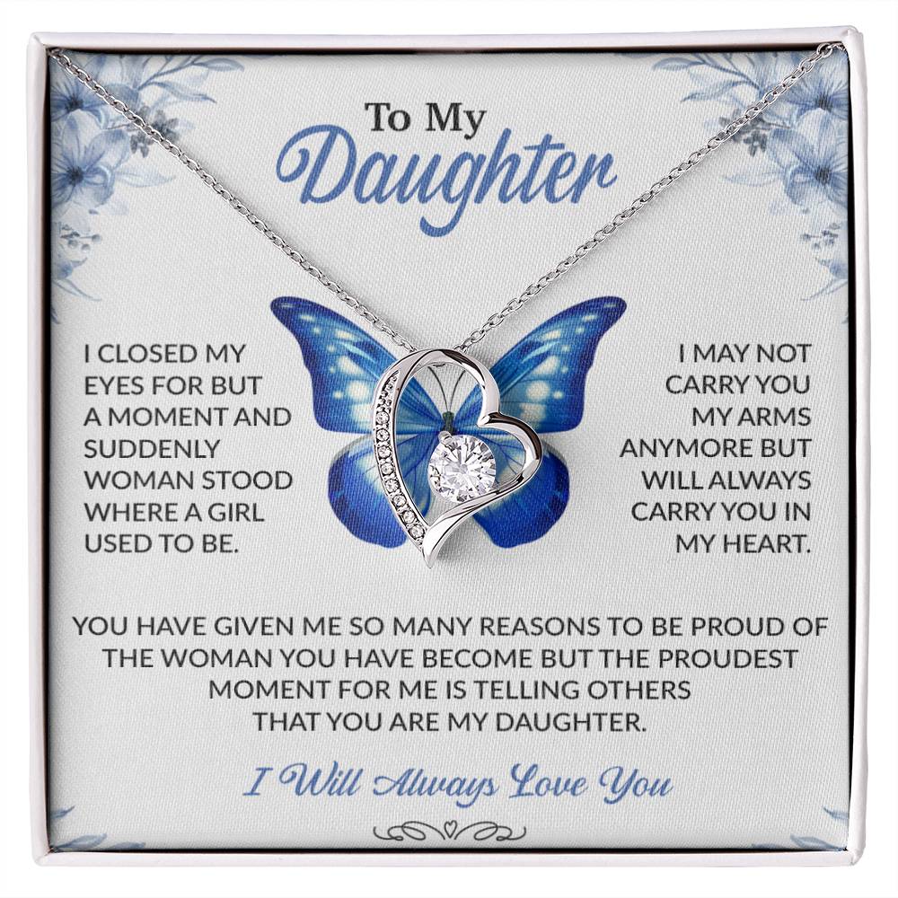 To My Daughter Necklace, Gift for Daughter from Dad, Daughter Father Necklace 9_12