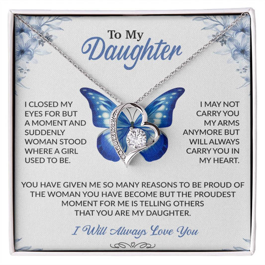 To My Daughter Necklace, Gift for Daughter from Dad, Daughter Father Necklace 9_12