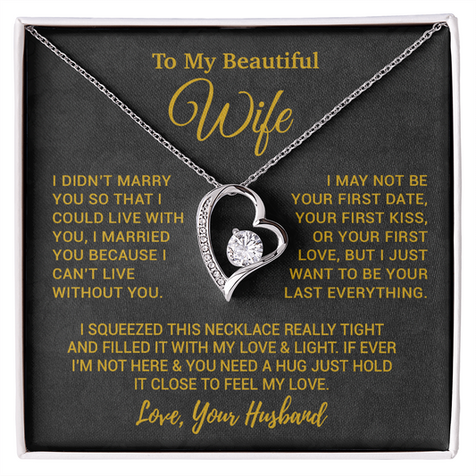 To My Wife Necklace, Christmas Gifts For Women, Anniversary Gift For Wife 23_9