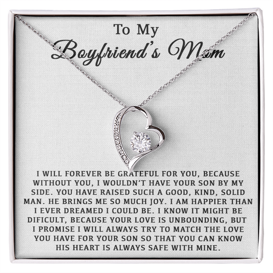 To My Boyfriend's Mom Necklace, For My Boyfriend's Mom, Birthday Gift 21_2