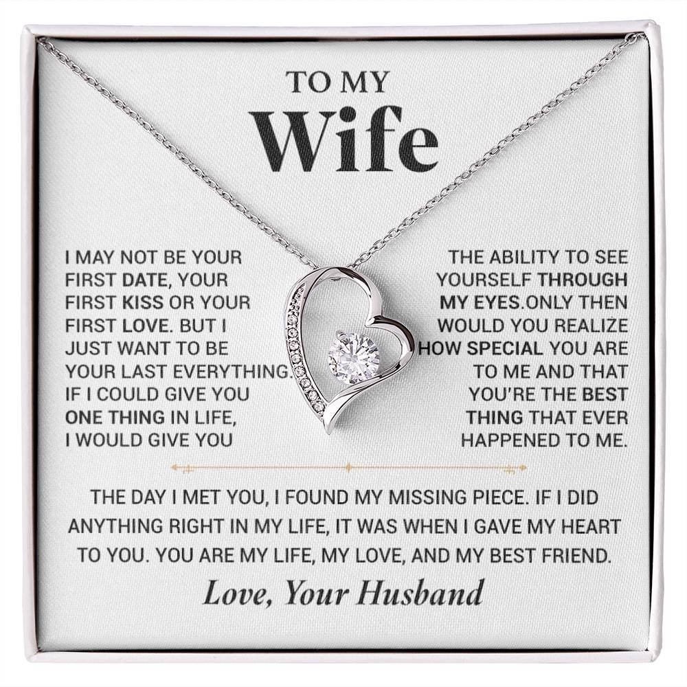 To My Wife Necklace, Christmas Gift For Wife, Christmas Gifts For Her, Wife Gift 21_7