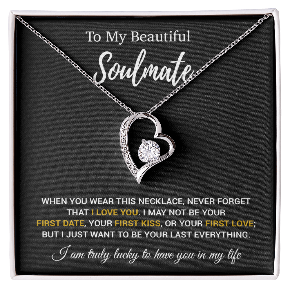 To My Soulmate Necklace, Valentines Day Gift, Gift For Wife, Anniversary Gift 7_1