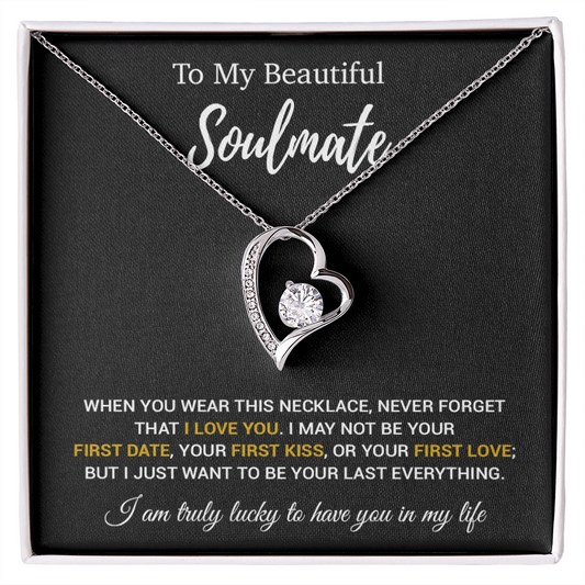 To My Soulmate Necklace, Valentines Day Gift, Gift For Wife, Anniversary Gift 7_1