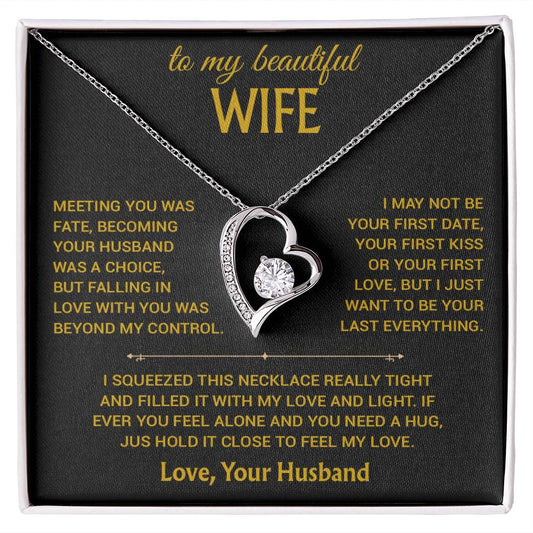 To My Wife Necklace, Christmas Gifts For Women, Anniversary Gift For Wife 13_12