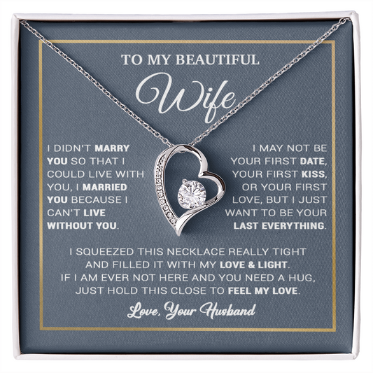 To My Wife Necklace, Gift For Wife, Anniversary Gift For Wife, Christmas Gift 13_12