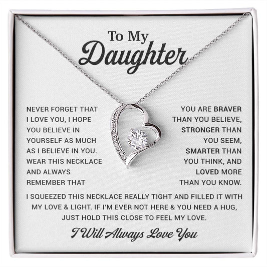 To My Daughter Necklace Gift for Daughter from Dad,Daughter Father Necklace 31_10