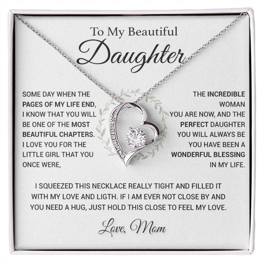 To My Daughter Necklace, Daughter Mother Necklace, Daughter Gift From Mom 25_7