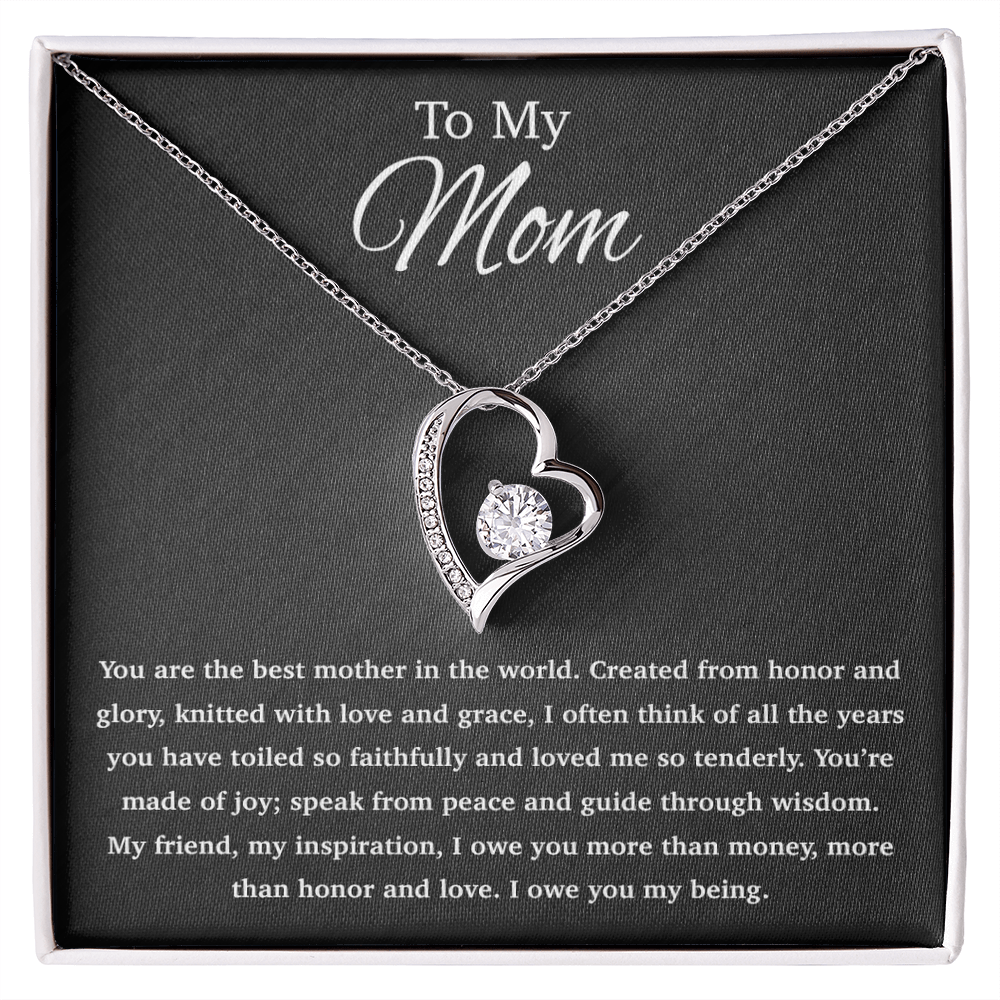 To My Mom Necklace, Gift For Mom From Daughter, Mother's Day Gifts 25_4