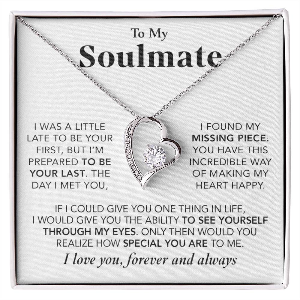 To My Soulmate Necklace Gift For Wife Girlfriend Birthday Anniversary Christmas 31_7