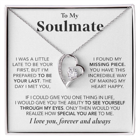 To My Soulmate Necklace Gift For Wife Girlfriend Birthday Anniversary Christmas 31_7