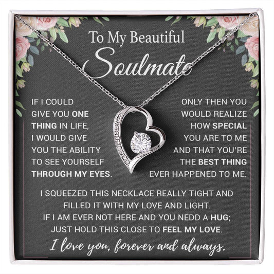 To My Soulmate Necklace, Birthday Gifts For Her, Christmas Gift For Soulmate 20_11