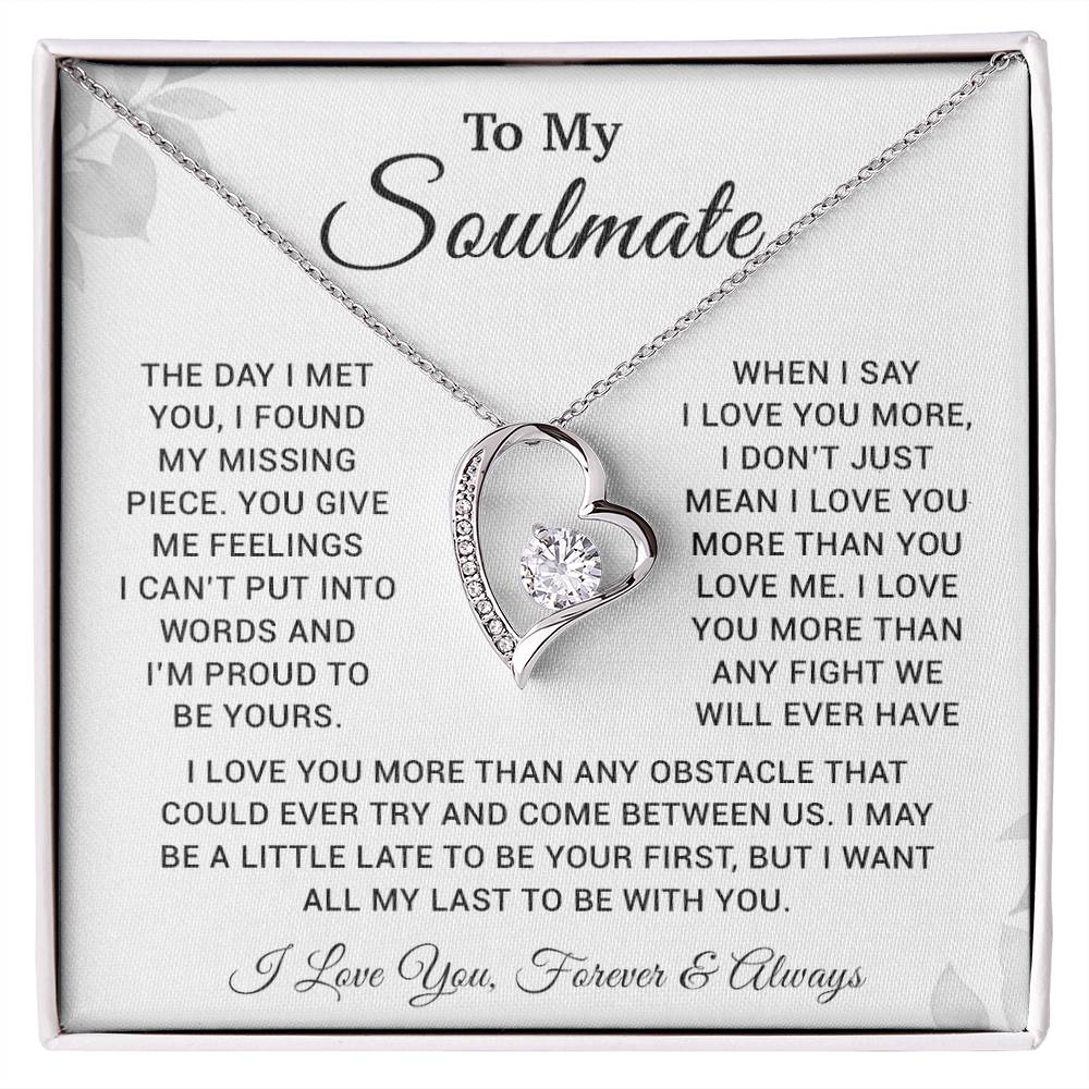 To My Soulmate Necklace, Christmas, Valentine Gift For Her, Gift For Soulmate 19_3