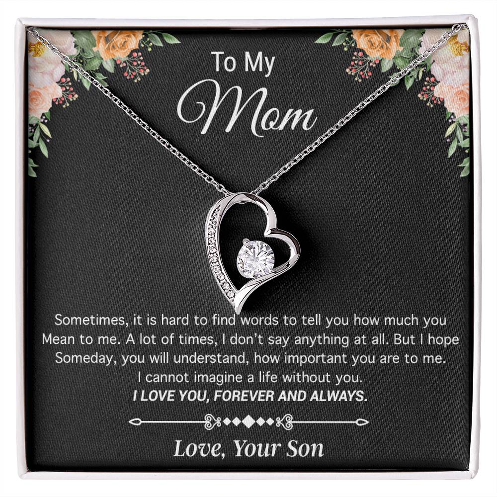 To My Mom Necklace, Mother's Day Gifts To Mom, Mom Gift From Daughter, Gifts for Mom from Son 6_3