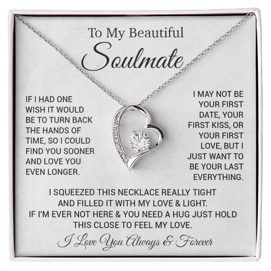 To My Soulmate Necklace, Gift For Soulmate, Anniversary Gift, Christmas Gift 24_2