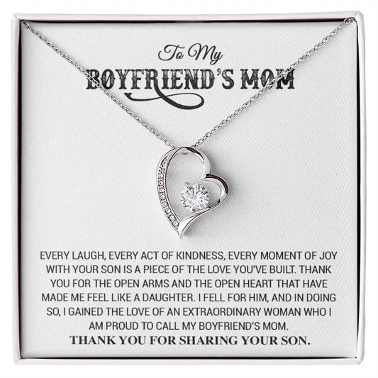 To My Boyfriend's Mom Gift, Boyfriend's Mom Necklace Pendant, Boyfriend's Mom Birthday 23_11