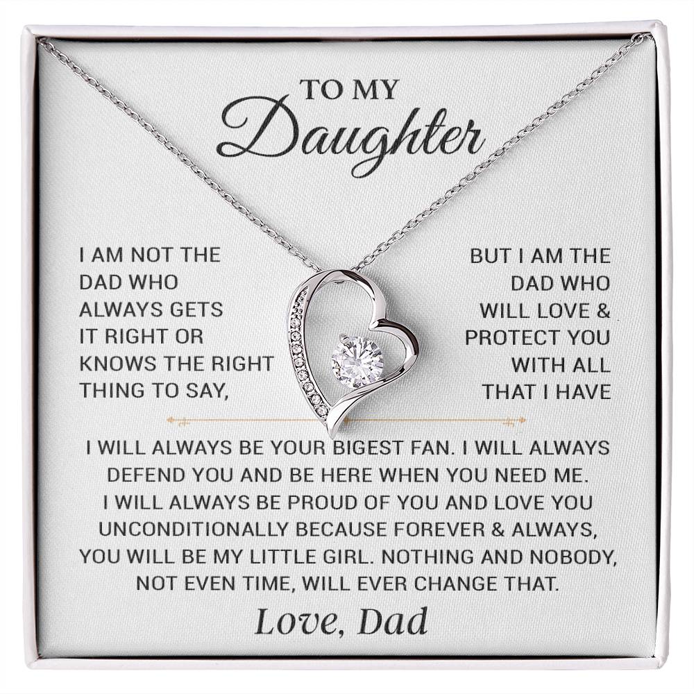 To My Daughter Necklace, Daughter Father Necklace, Daughter Gift From Dad 5_7