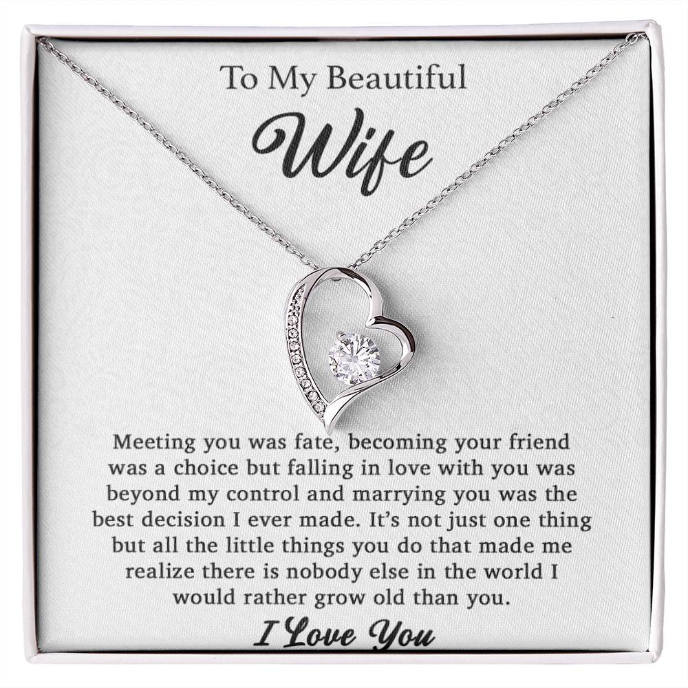 To My Wife Necklace, Gift For Wife, Anniversary Gift For Wife, Christmas Gifts 20_9