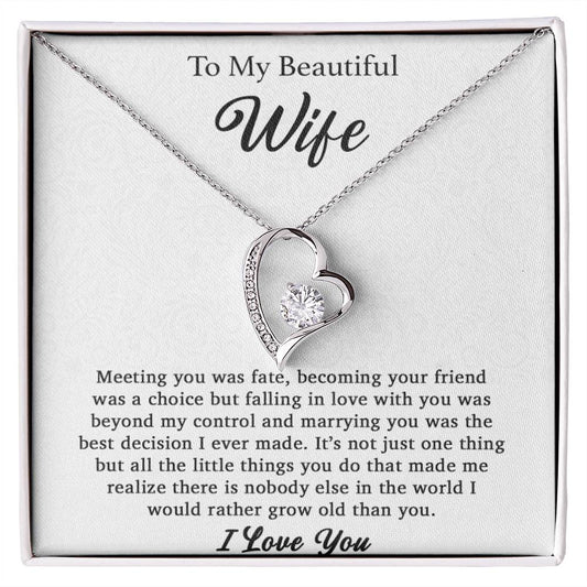 To My Wife Necklace, Gift For Wife, Anniversary Gift For Wife, Christmas Gifts 20_9