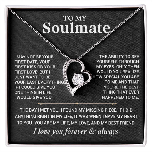 To My Soulmate Necklace, Gift for Wife, Girlfriend, Anniversary Gift, Christmas Gift 29_11