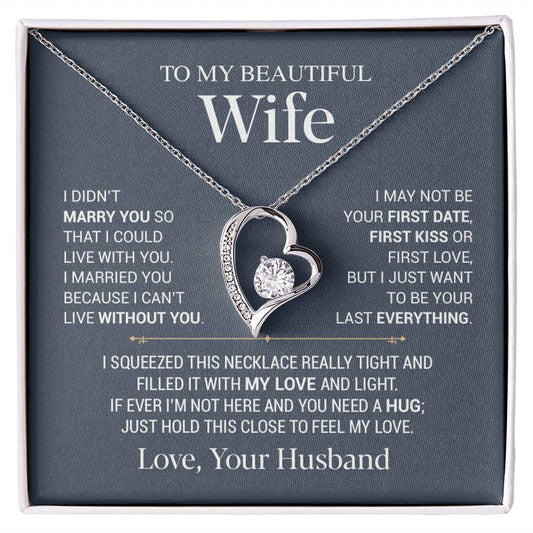 To My Wife Necklace, Christmas Gifts For Women, Anniversary Gift For Wife 23_11