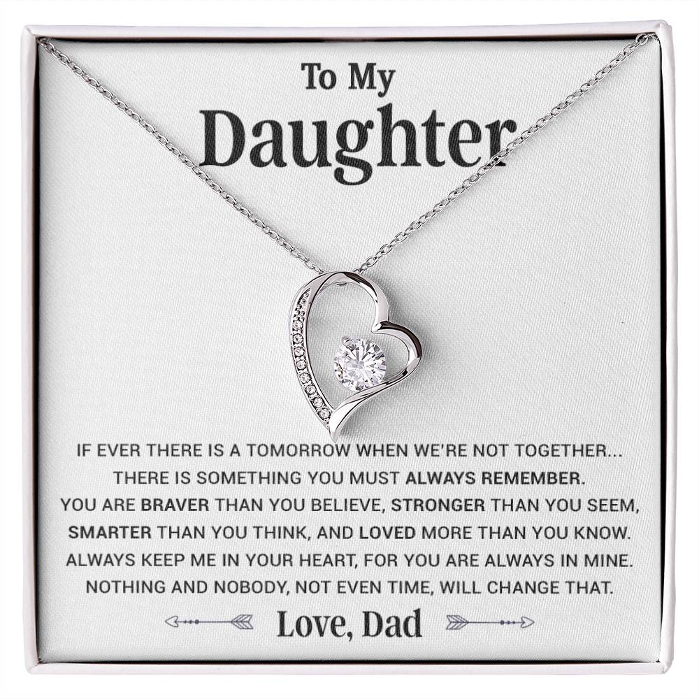 To My Daughter Necklace, Daughter Father Necklace, Daughter Gift from Dad 25_8
