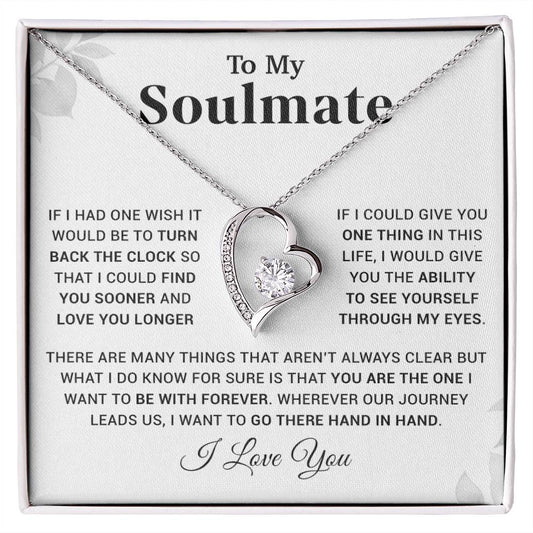 To My Soulmate Necklace, Christmas, Valentine Gift For Her, Gift For Soulmate 14_3