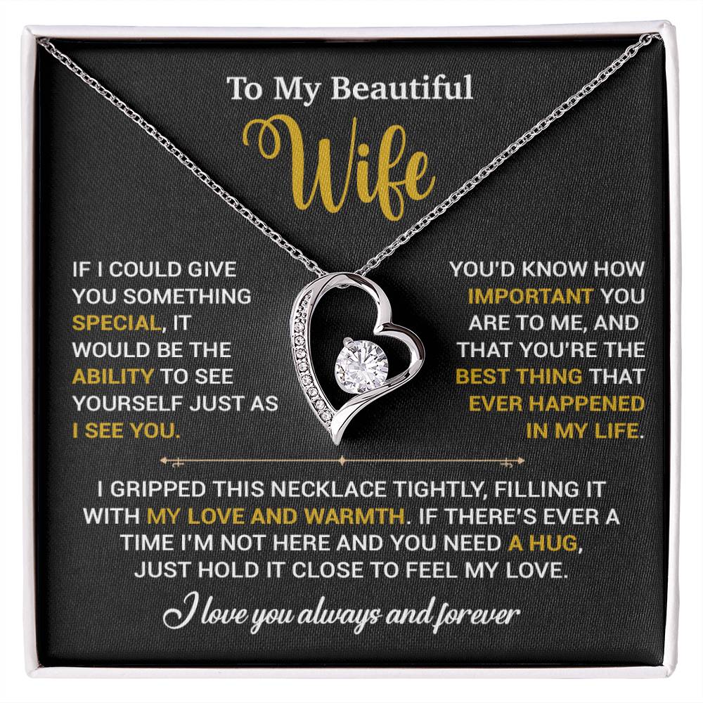 To My Wife Necklace, Christmas Gifts For Women, Anniversary Gift For Wife 25_11