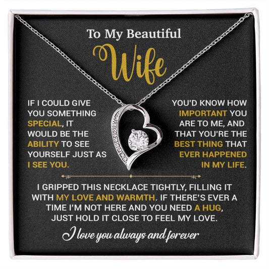 To My Wife Necklace, Christmas Gifts For Women, Anniversary Gift For Wife 25_11