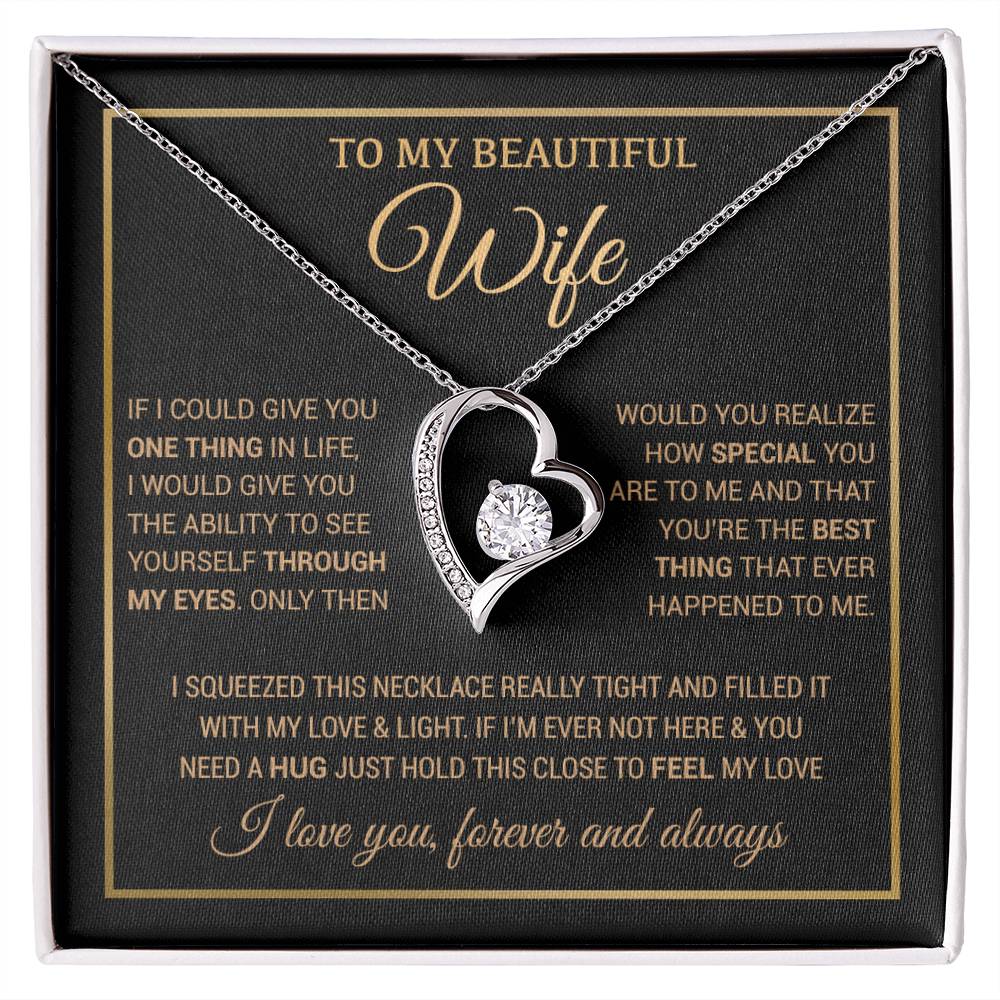 To My Wife Necklace, Christmas Gifts For Women, Anniversary Gift For Wife 5_11